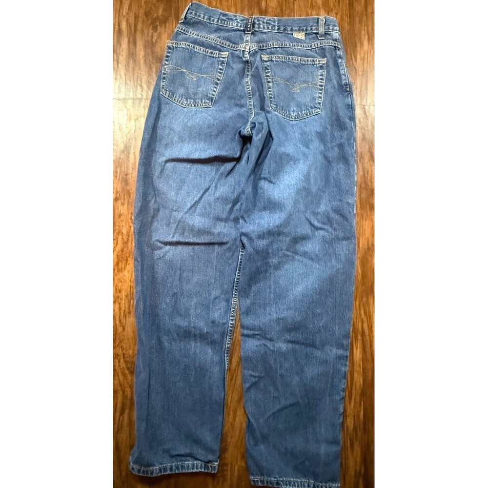 Cruel Girl Women’s Straight Jeans Dark Wash Blue Denim Mid Rise Stretch CF529BMO - Picture 5 of 5
